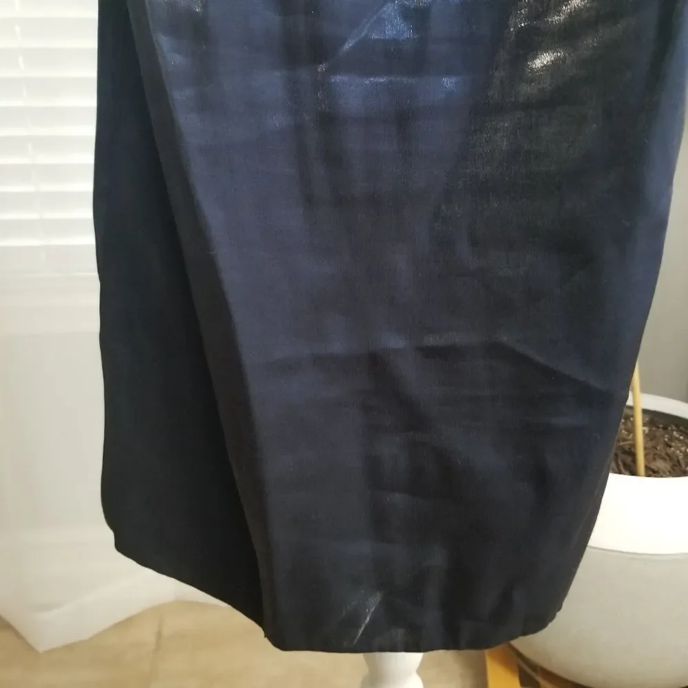 Bcbgirls black metallic formal dress size medium